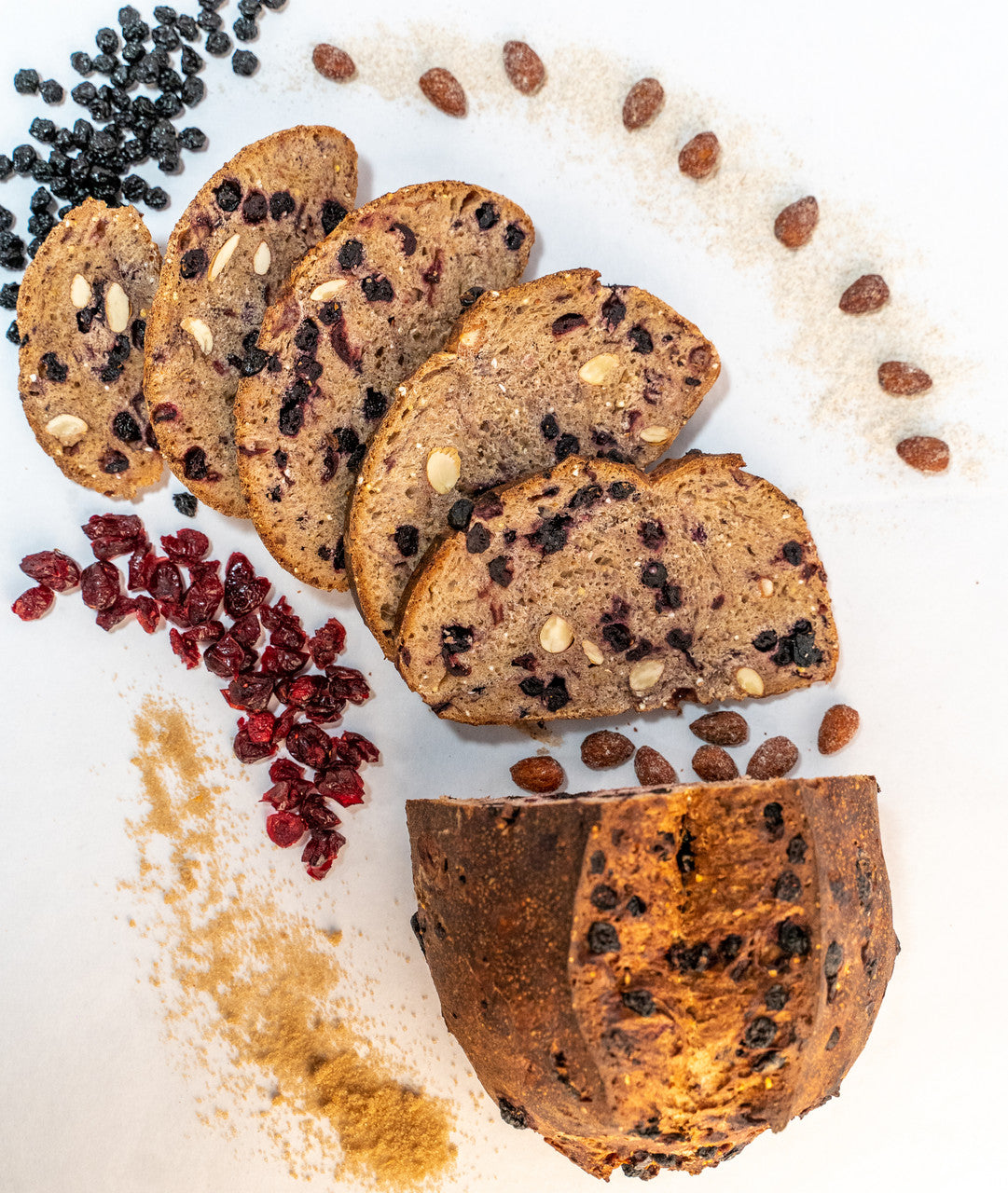 When Pigs Fly Wild Blueberry Sourdough Bread