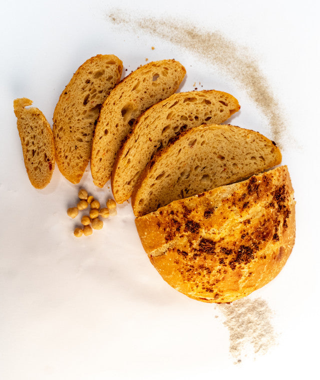 When Pigs Fly Red Pepper Hummus with Sesame Seeds and Garlic