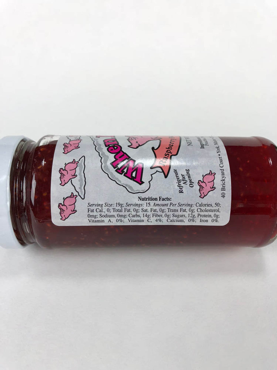 When Pigs Fly Raspberry Peach Preserve