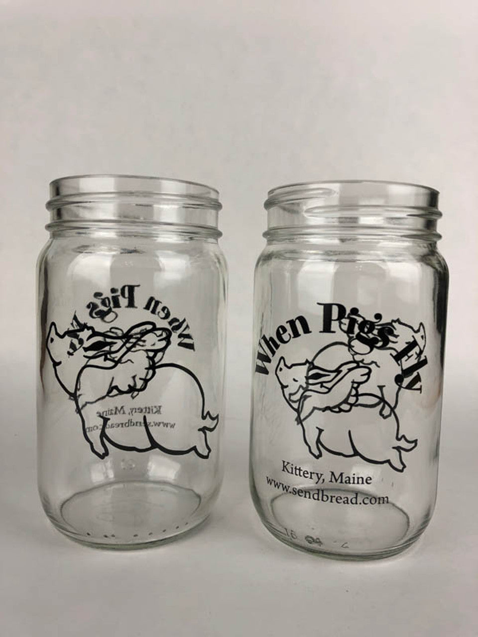 When Pigs Fly Mason Jar Set