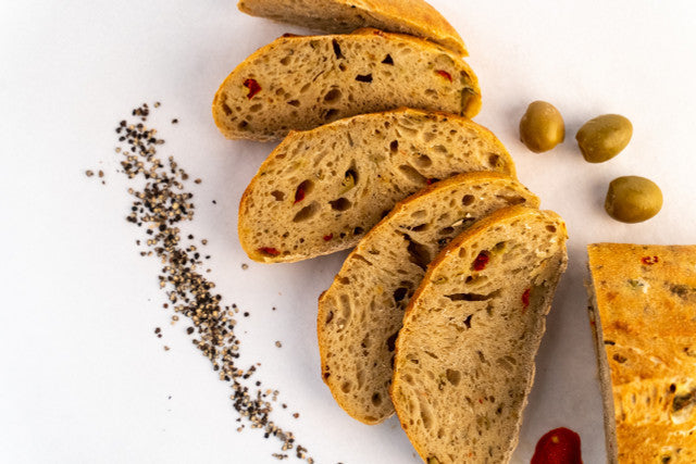 When Pigs Fly Sicilian Green Olive Bread