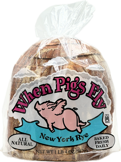 When Pigs Fly Sourdough Breads New York Rye