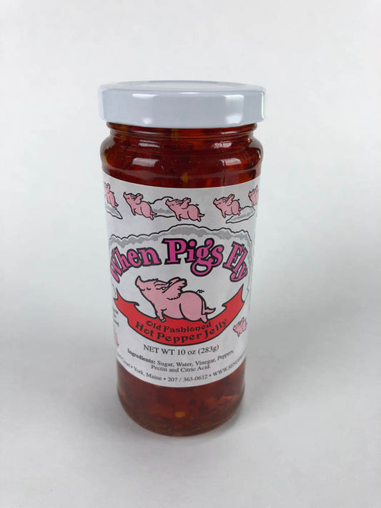 When Pigs Fly Old Fashioned Hot Pepper Jelly