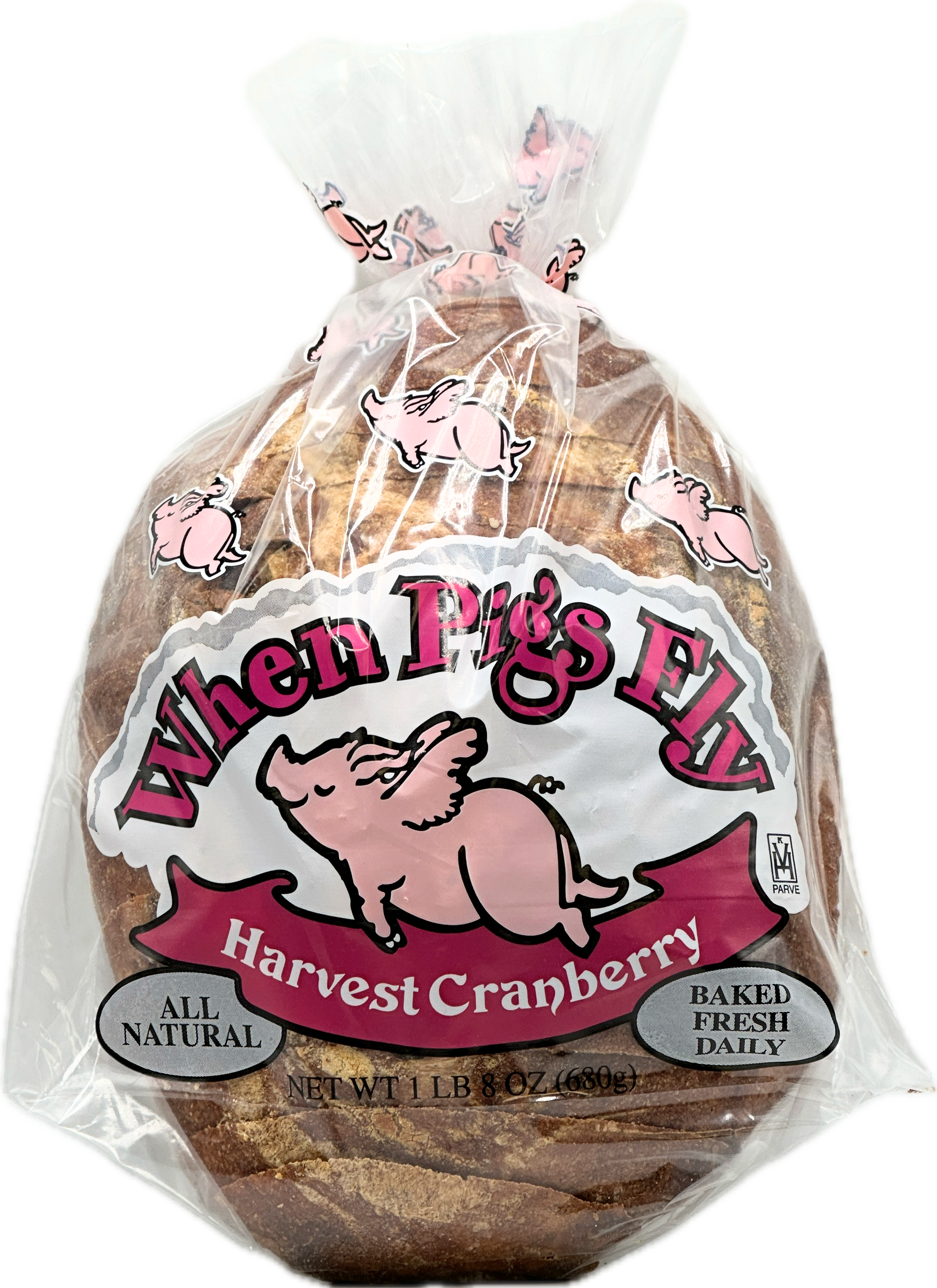 When Pigs Fly Harvest Cranberry Bread